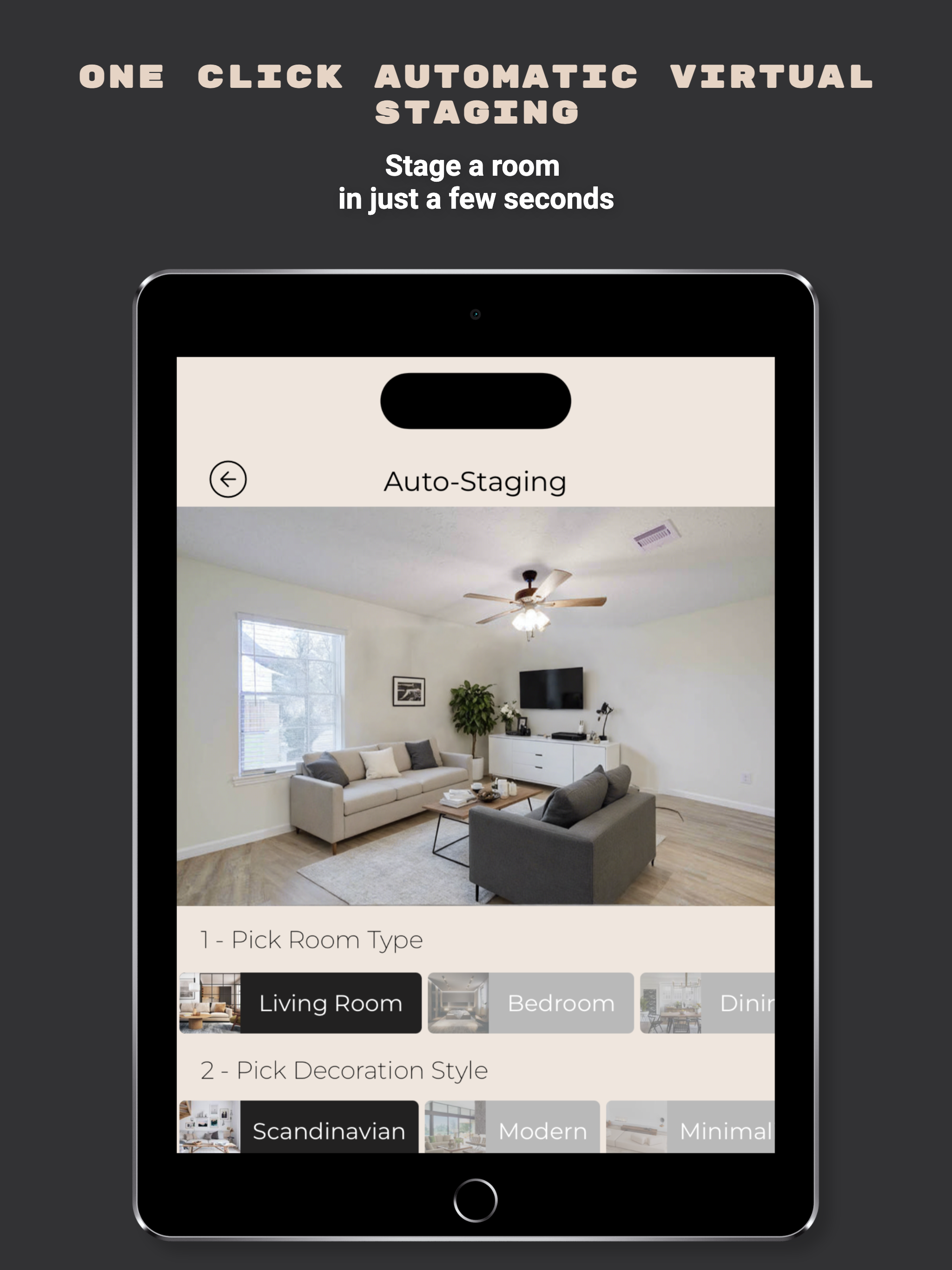 Stager AI Home Virtual Staging