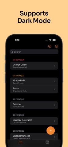 Expiration manage Food Timer Screenshot 7 of 7