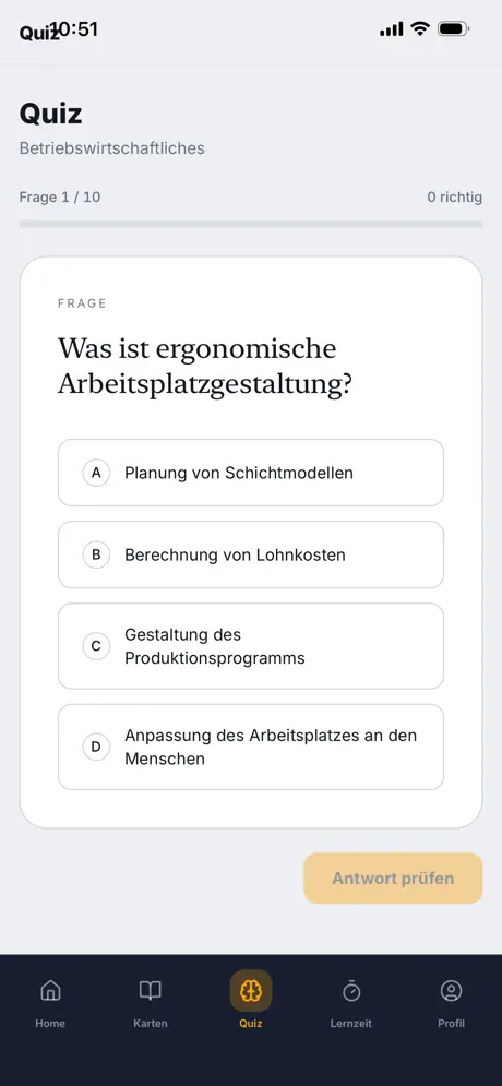 Industriemeister Basisquali‑App screenshot 6