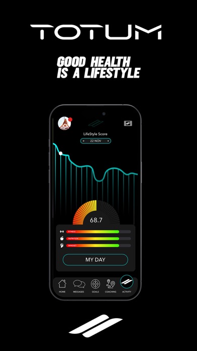 TOTUM iPhone screenshot 1 - Health & Fitness app