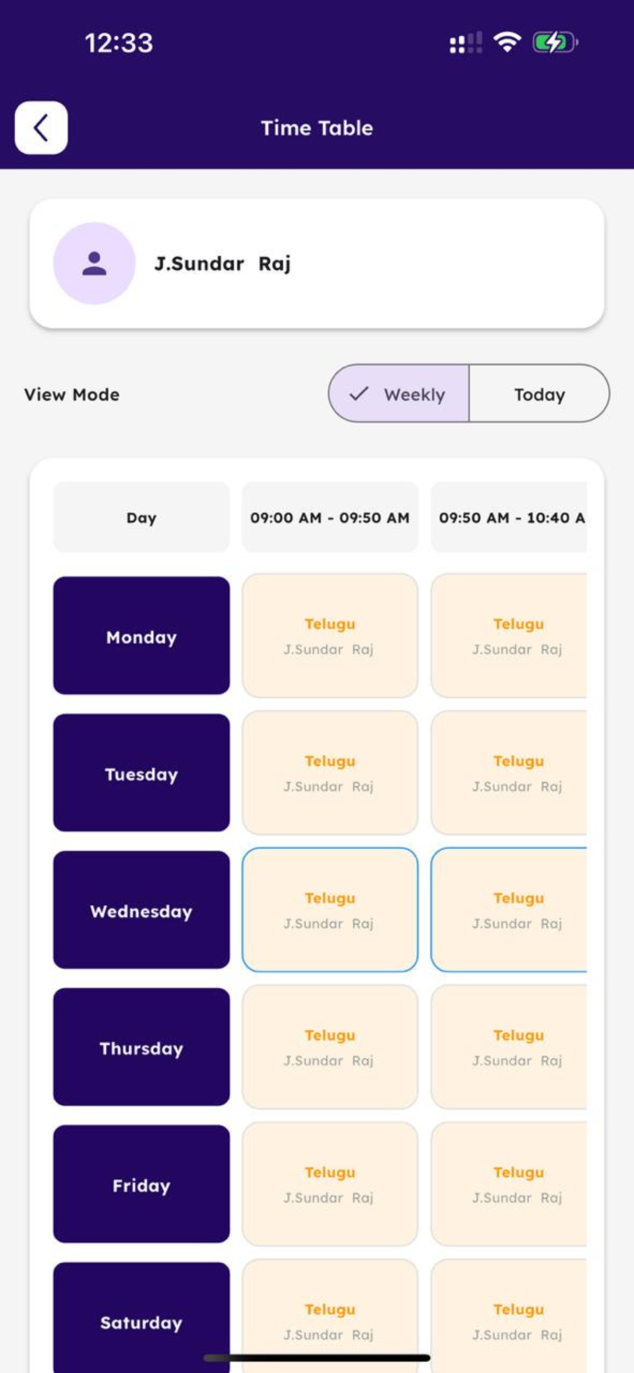 Smartnous School - Faculty screenshot 5