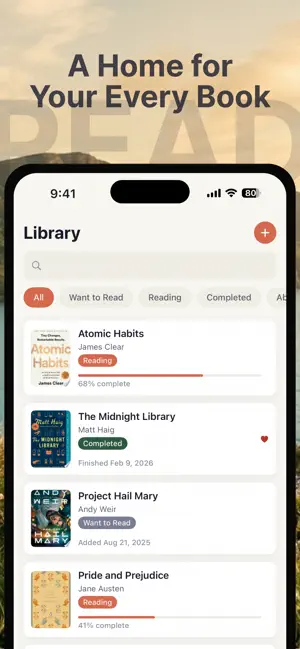 PageWise — Book Tracker & TBR screenshot 2