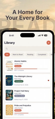 PageWise — Book Tracker & TBR screenshot