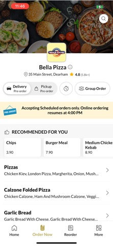 Bella Pizza Dearham Screenshot 2 of 4