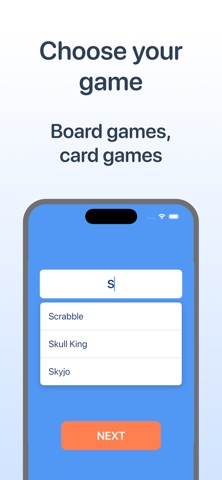 Score Pad - board game tracker Screenshot 6 of 8