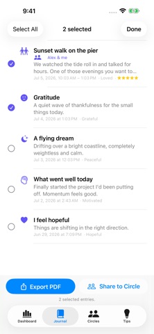 SoulNotes screenshot 1