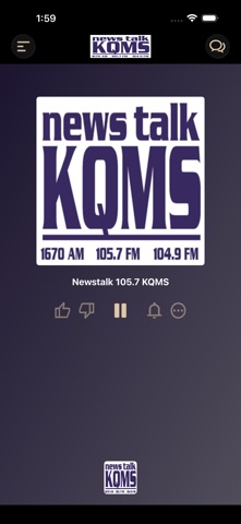 KQMS app screenshot