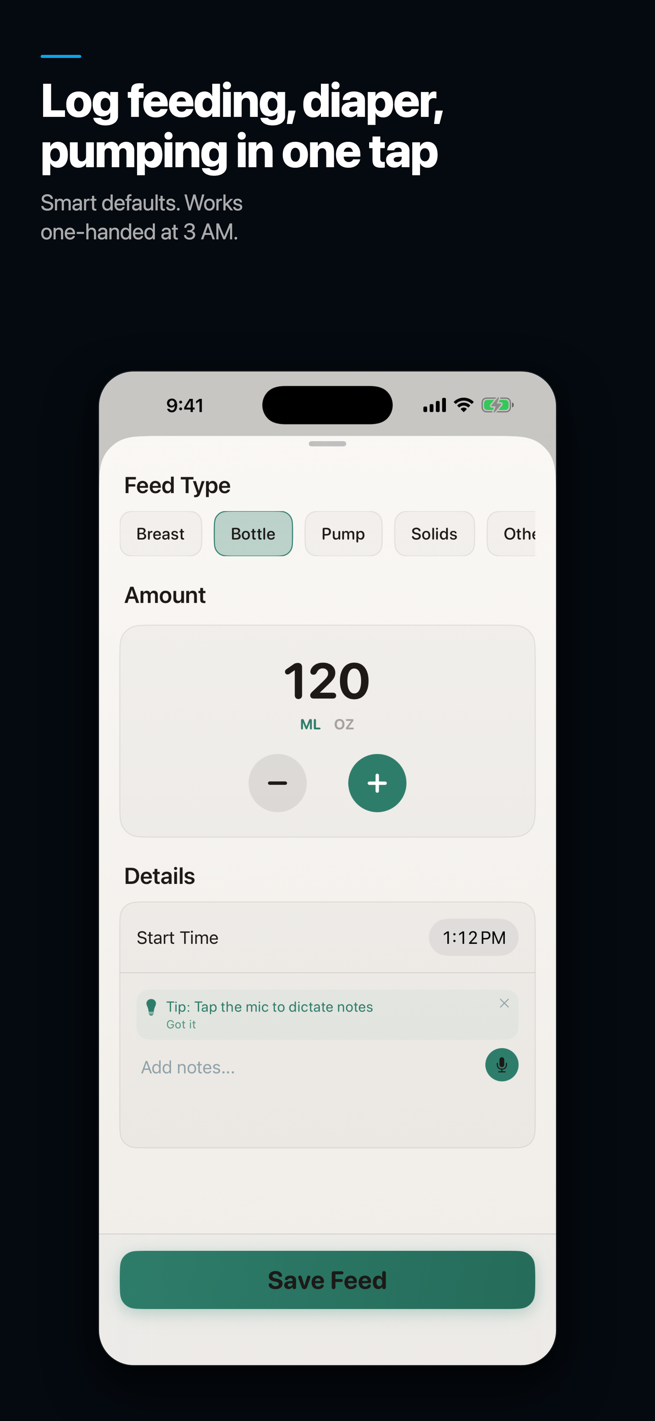 Nestling: Baby Tracker & Log screenshot 4