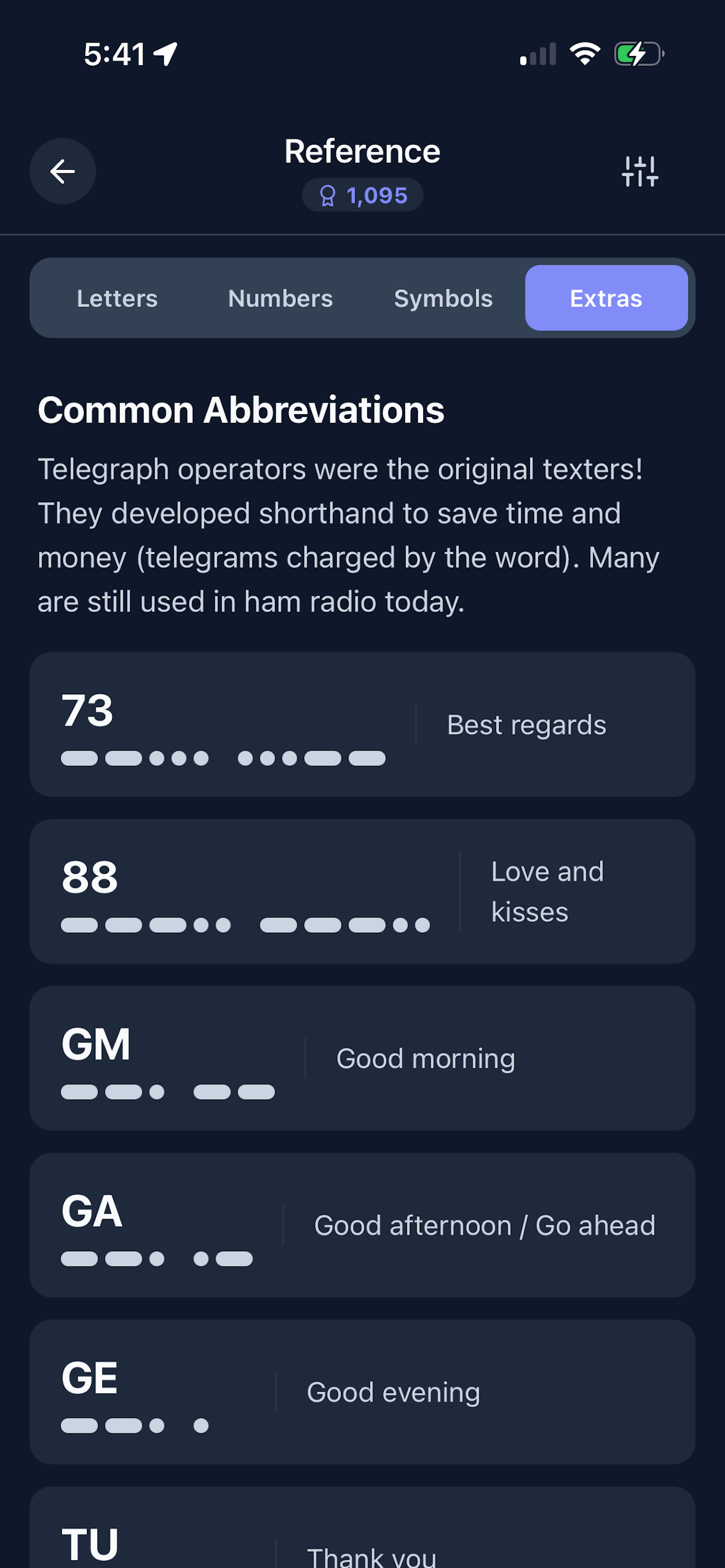 Morse Decoded