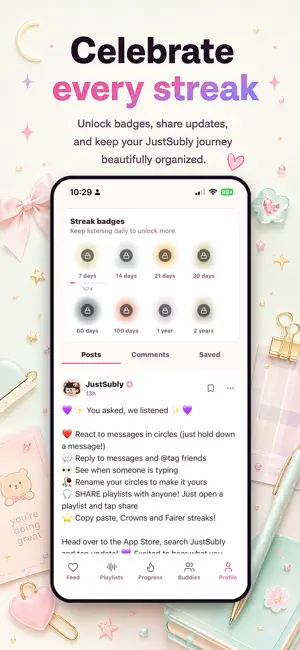 JustSubly: Subliminal Tracker screenshot 4