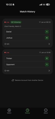 TennisLiveScore Screenshot 4 of 6