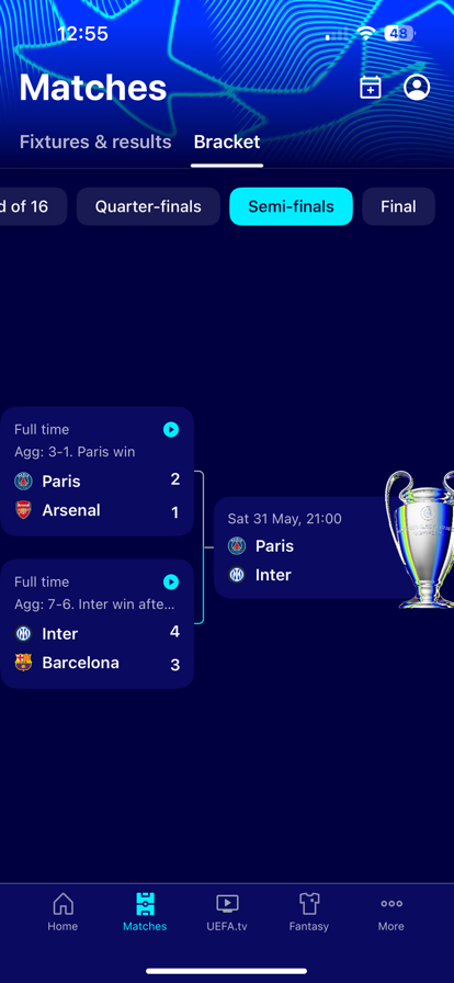 Champions League Official Screenshots