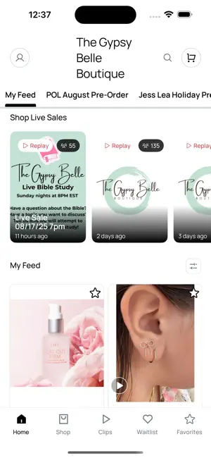 The Gypsy Belle Boutique screenshot 2
