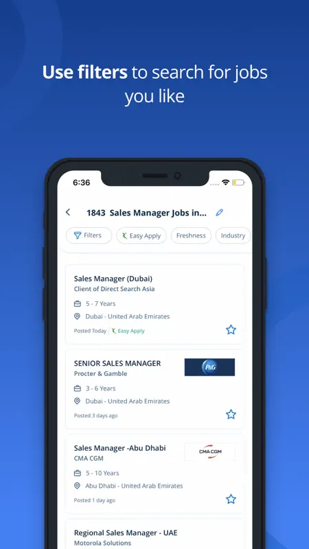 Naukrigulf Job Search App screenshot 3 of 8