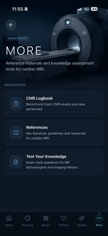 MyoScan IQ: Cardiac MRI Guide screenshot