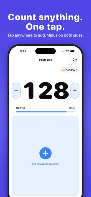 CountUp - Tally Counter Widget screenshot 1