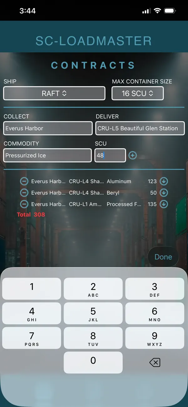 #4. SC-LOADMASTER (iOS) By: Eric Downey