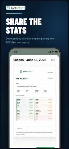 SubSMART: Game Day Assistant screenshot