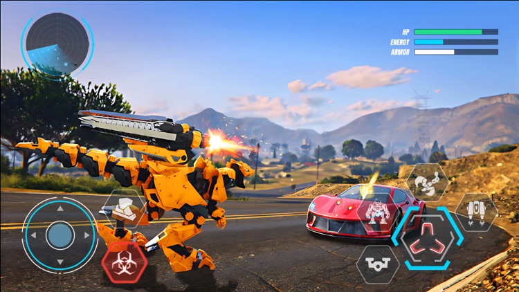 Transform and Fight: Robo Wars