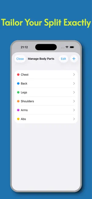 Workout Log - Calendar Memo screenshot 3