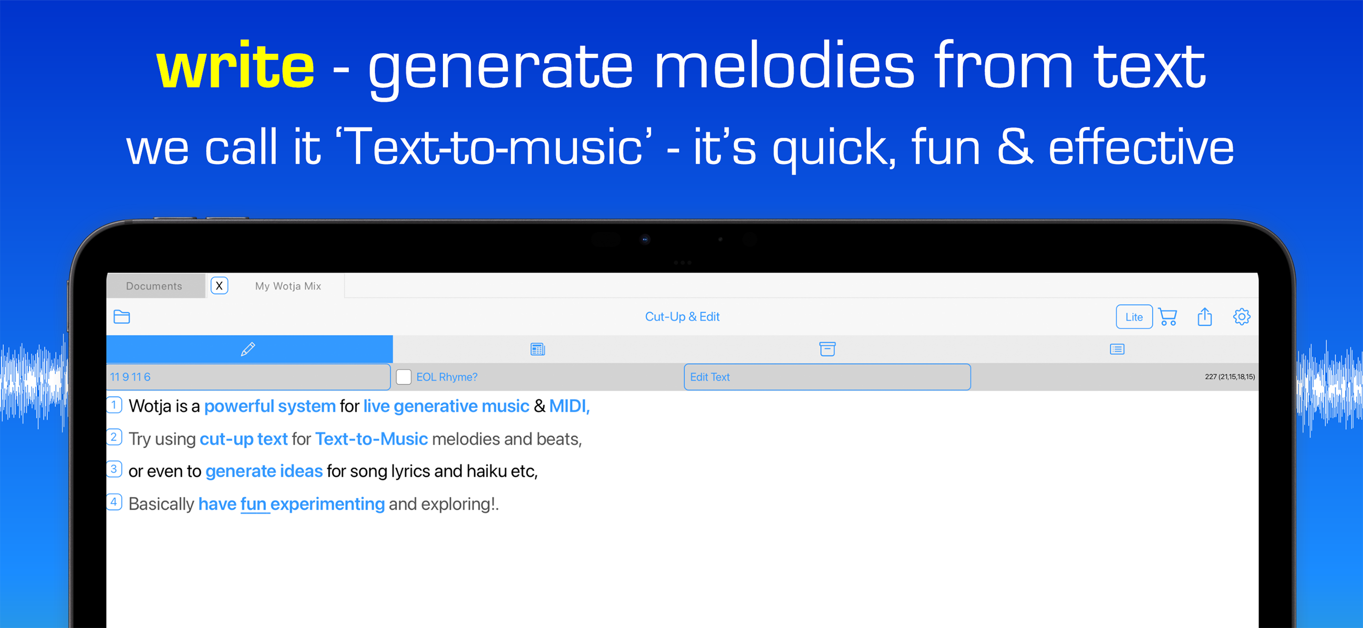 Wotja: Live Generative Music