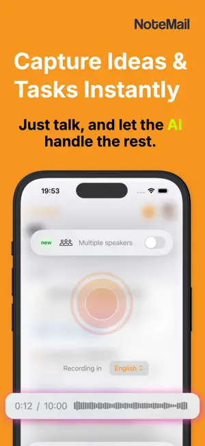 NoteMail: AI Meeting Notes screenshot 1