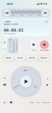 Liquid Record: Audio Recorder screenshot 1