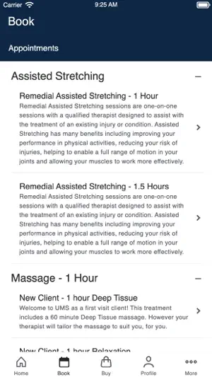 Urban Massage Studio screenshot 2
