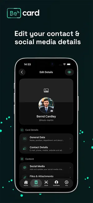 Becard - Digital Business Card screenshot 3