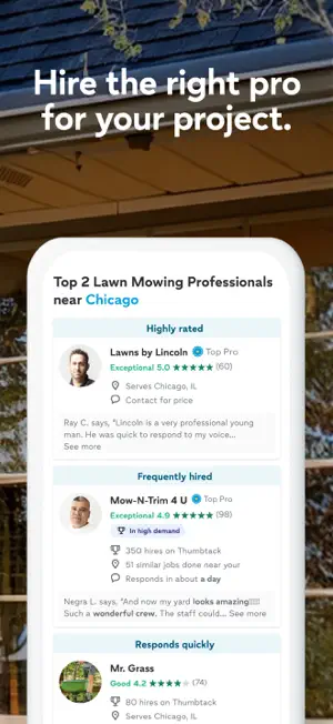 Thumbtack: Home Service Pros screenshot 5