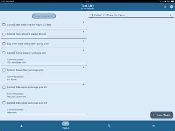 Unofficial Palia Notebook iPad screenshot