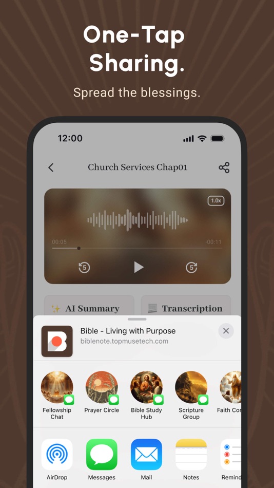 #7. Bible Note Taker & Recorder (iOS) Por: TOPMUSE PTE. LTD.