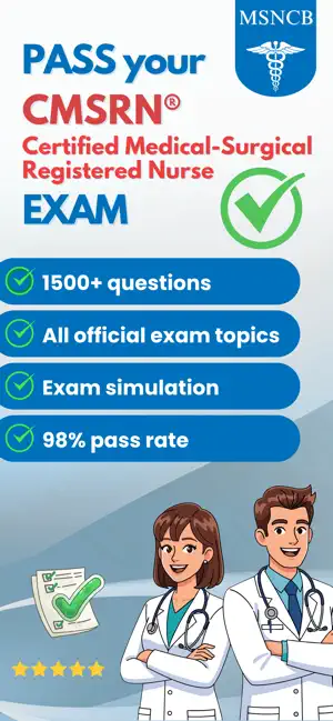 CMSRN Exam Prep: Practice 2026 screenshot 1