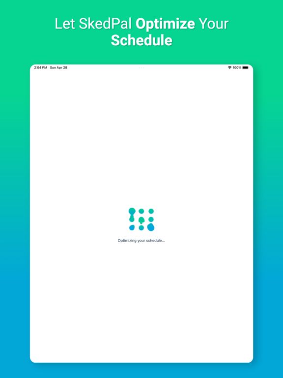 SkedPal iPad screenshot 4 - Productivity app
