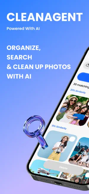 CleanAgent AI - Photo Cleaner screenshot 1
