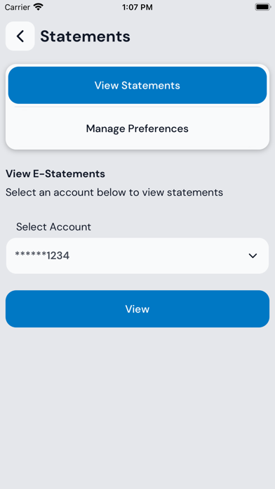 UnitedOne CU Screenshot