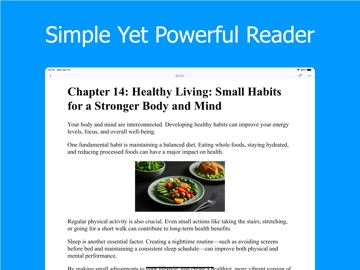 PuRead - Pure Efficient Reader iPad screenshot