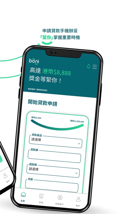 Boni,Your New Personal Loan