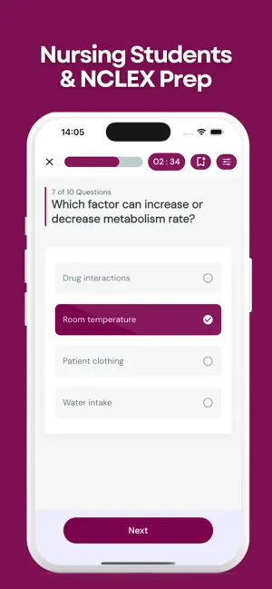 NCLEX Nursing Pharmacology screenshot 3