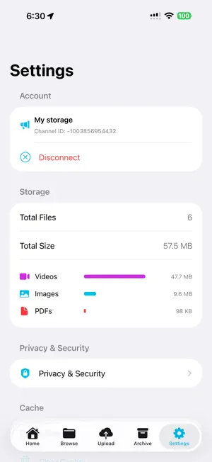 CloudVault - File Storage screenshot 3