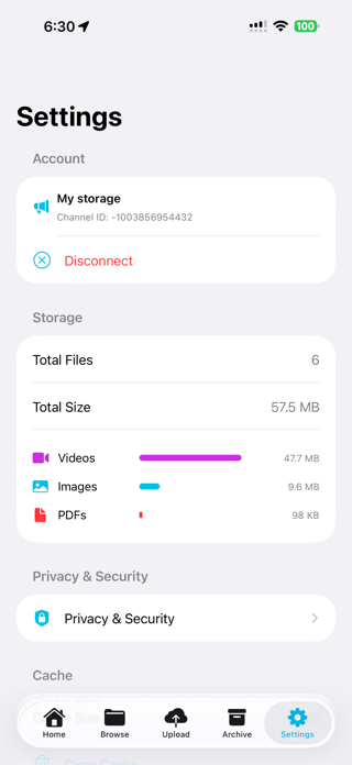 CloudVault - File Storage Screenshot 3 of 5