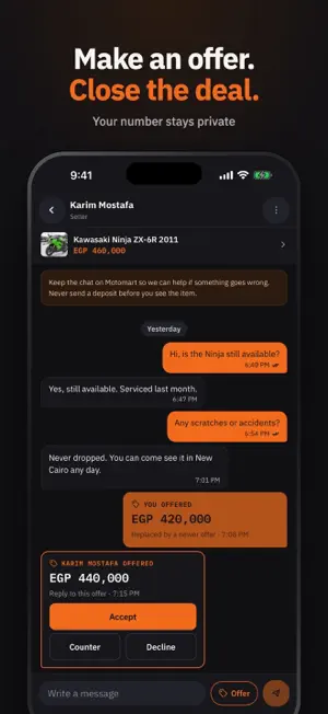MotoMart: Motorcycle Market screenshot 4