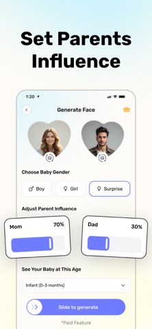 Future Baby Generator・Cuttu screenshot