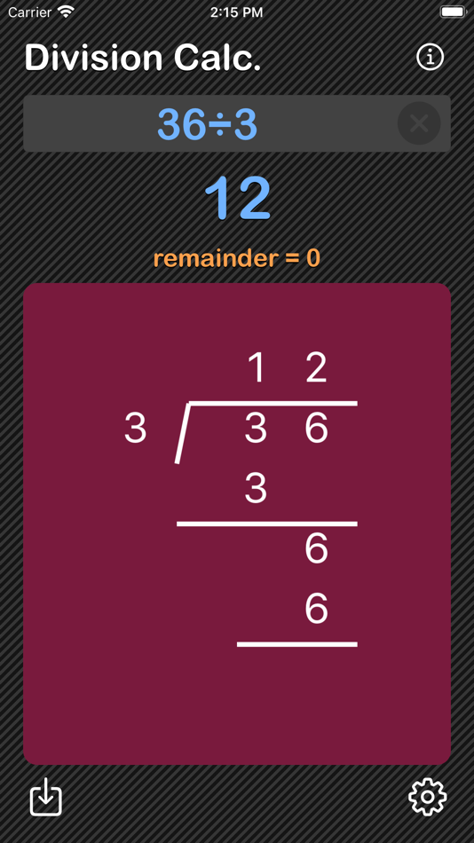 #6. Division Calculator (iOS) 由: Heng Jia Liang