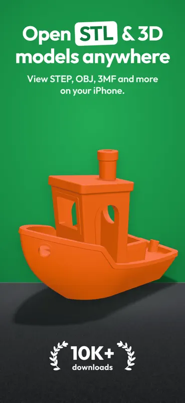 3D & STL Model Viewer - Mes3D screenshot 1 of 9