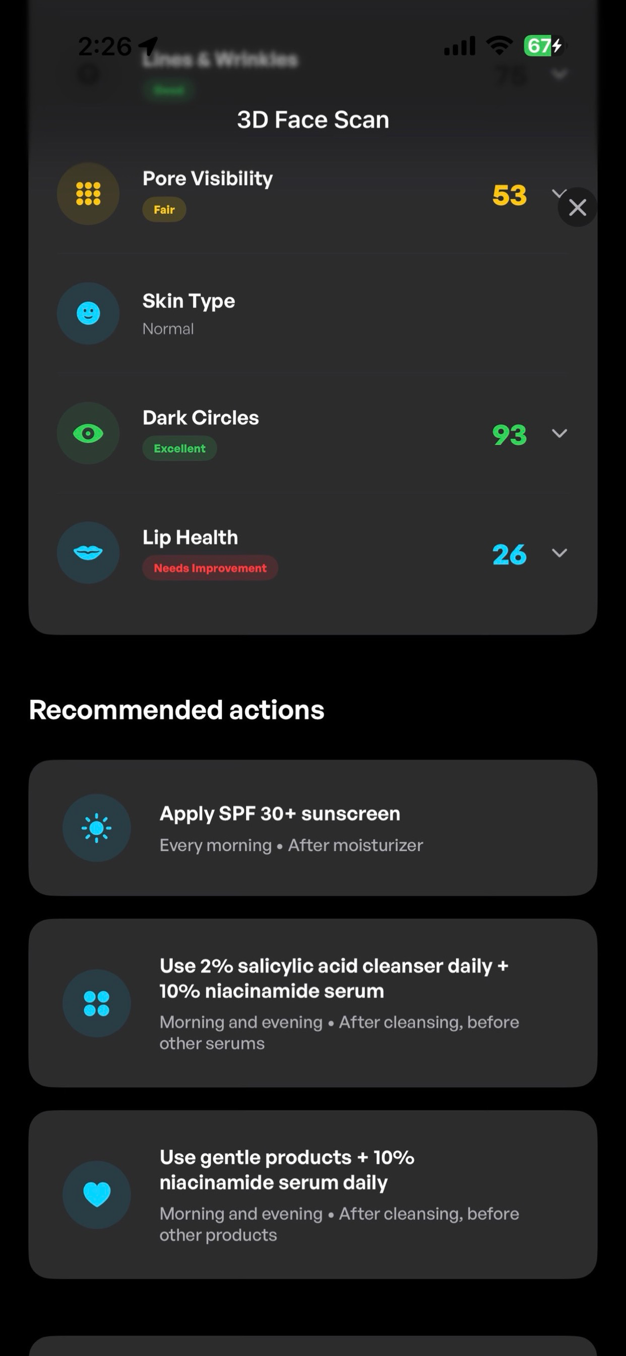 Ollvy - The face scanning app screenshot 4