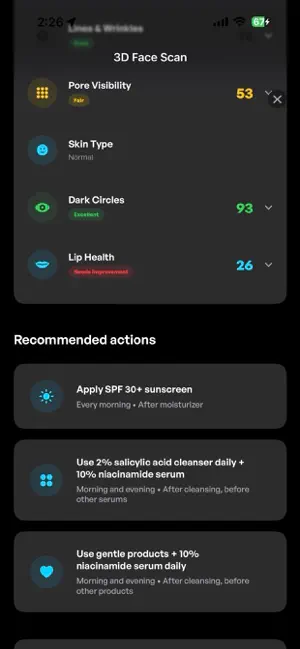 Ollvy - The face scanning app screenshot 4