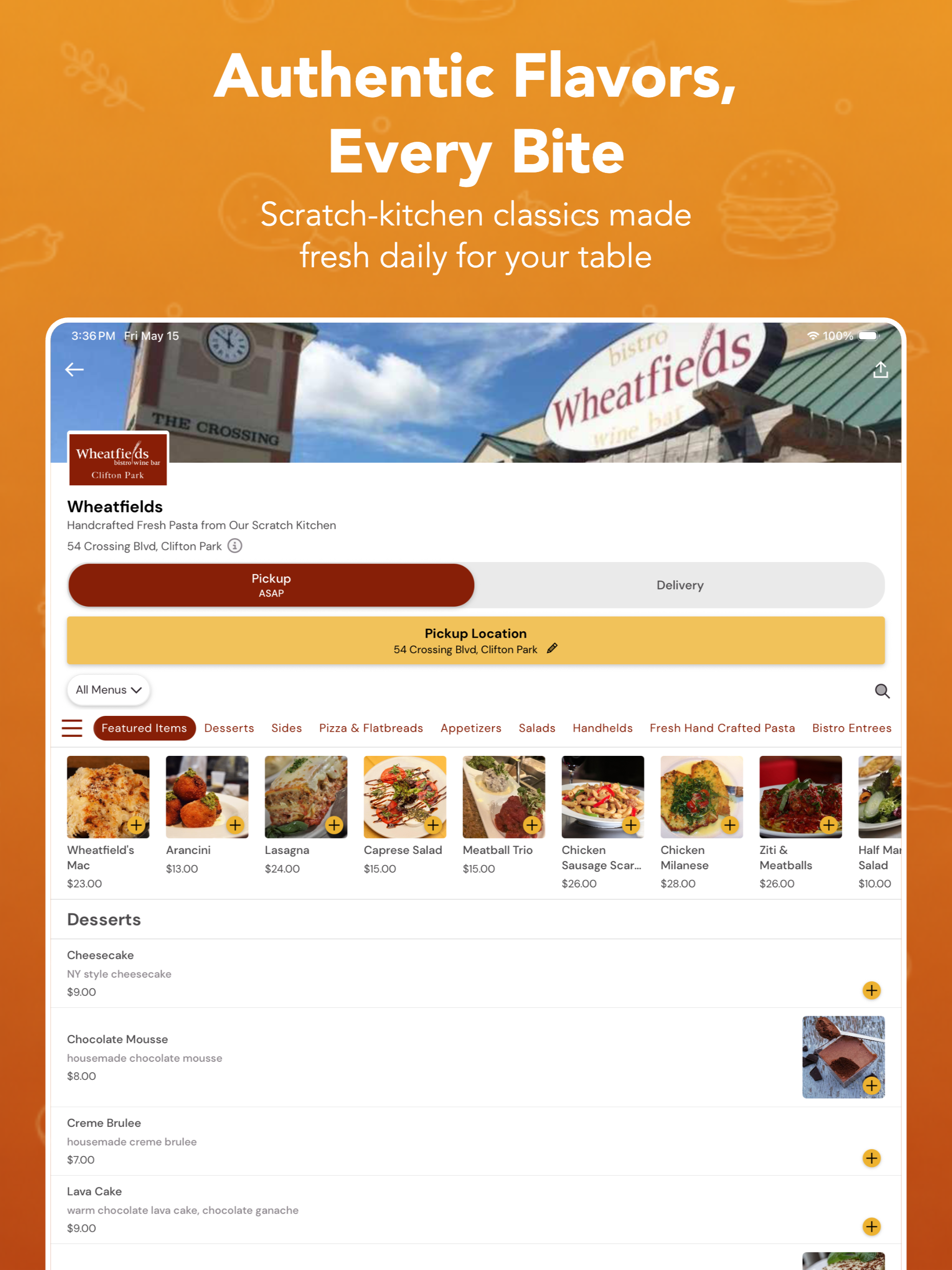 Wheatfields Restaurant screenshot 9