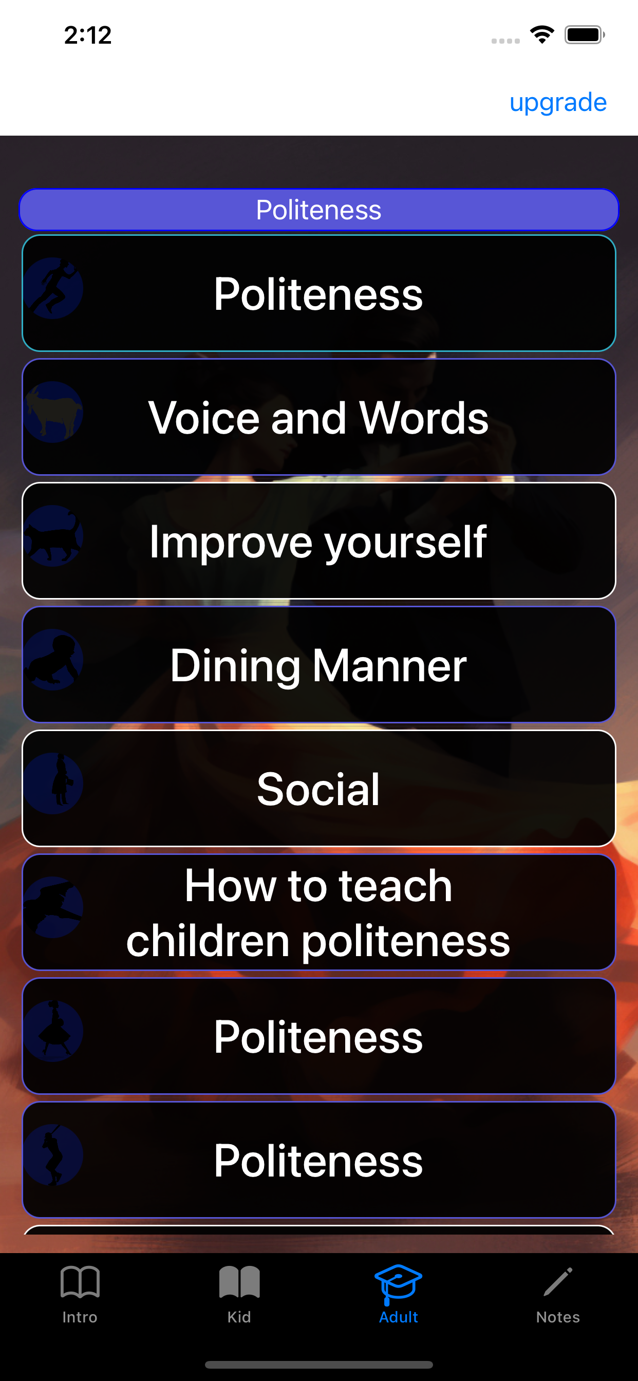 Polite Behaviors and skills