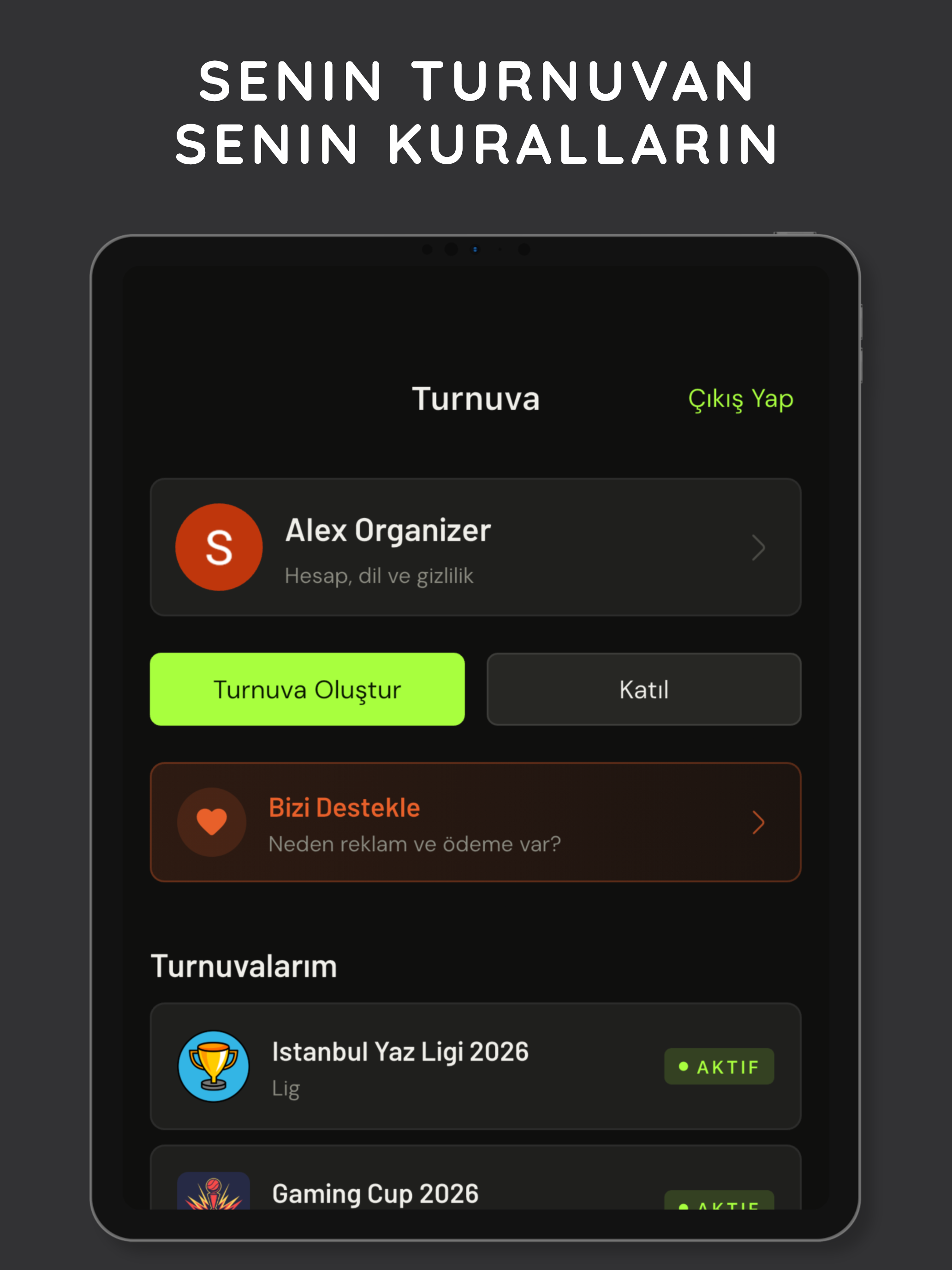Scorex -Turnuva